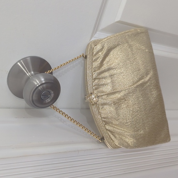 Vintage gold evening purse - Picture 7 of 7